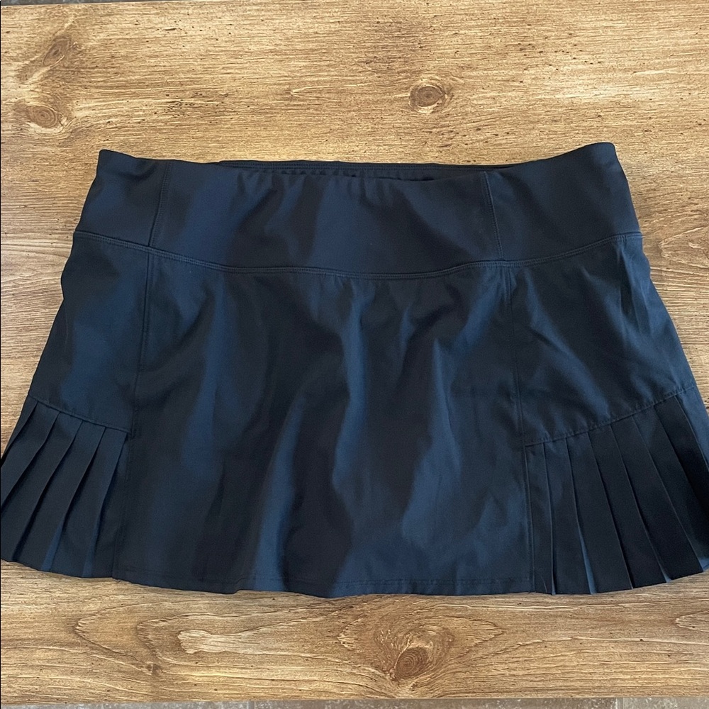 Mondetta Black Pleated Skort